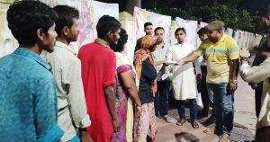 খালেদা জিয়ার জন্মদিনে ঢাবিতে ছাত্রদলের খাবার বিতরণ