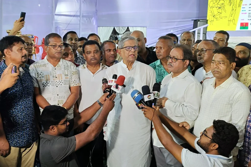 নির্বাচন নিয়ে ভয় নেই ! গুজব ছড়ানোর চেষ্টা চলছে: মির্জা ফখরুল