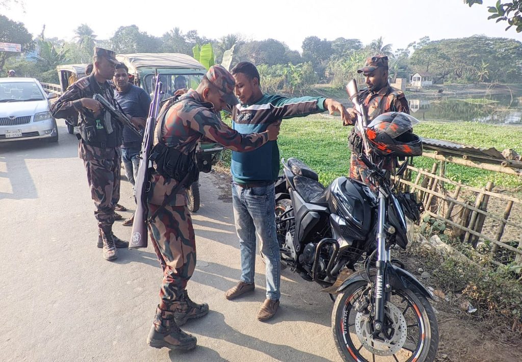 যশোরে বিএনপি নেতা হত্যার পর সীমান্তে বিজিবির নিরাপত্তা জোরদার